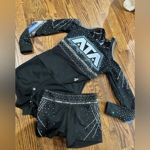 ATA Atlanta Allstars Cheerleading Competition Uniform Varsity Youth medium